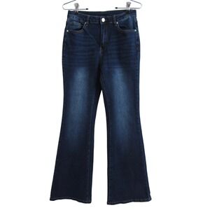 NVFelix Flare Leg Jeans Women's Medium Dark Wash High‎ Rise Y2K
